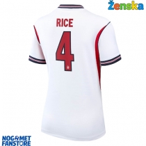 Engleska Declan Rice #4 Domaci Dres za Ženska SP 2026 Kratak Rukav